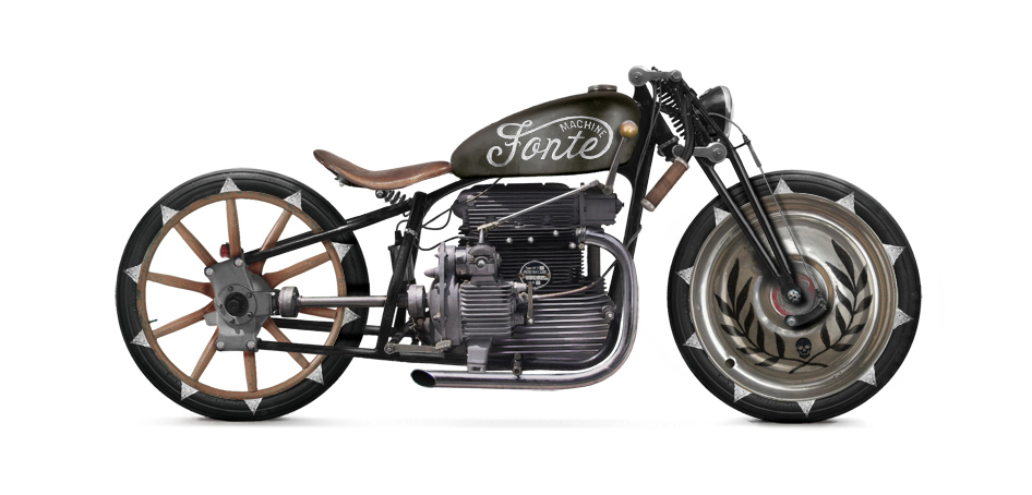 custom motorcycles motobecane