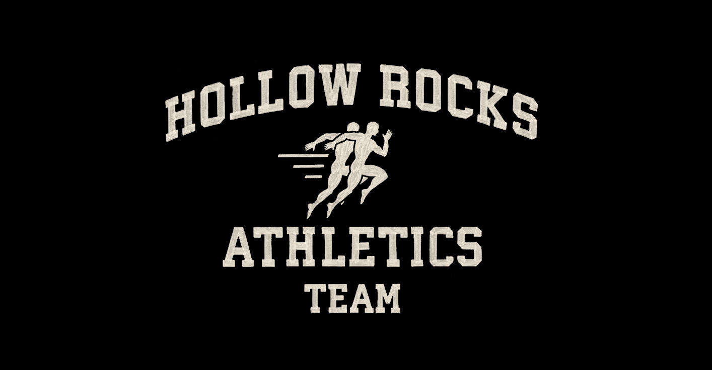 Iconic graphic engineering and complete identity system for Hollow Rocks London.