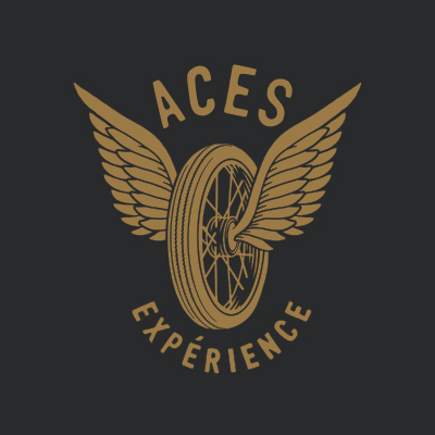 Custom hand-drawn lettering and artisanal apparel graphics for Aces