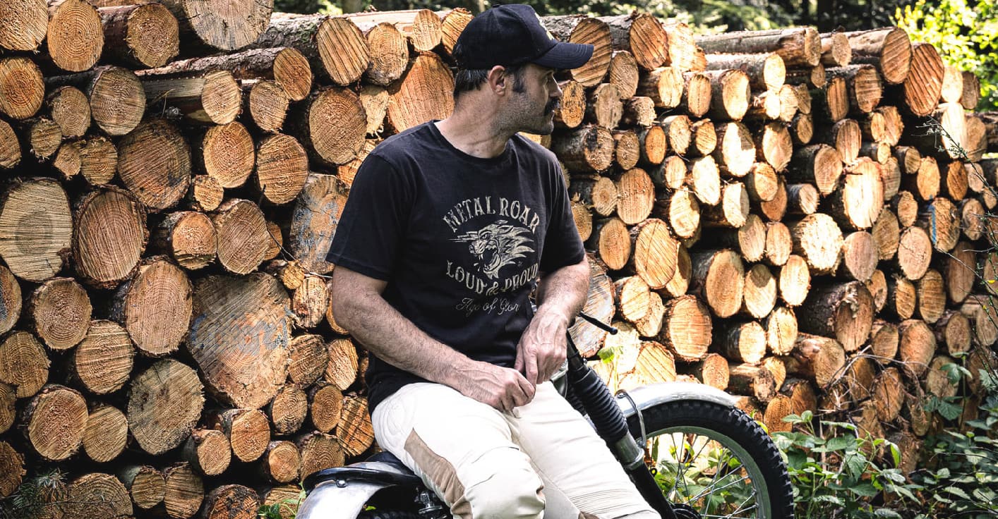 Custom vintage patches and insignia design - Workwear aesthetic by BMD Design Bordeaux.