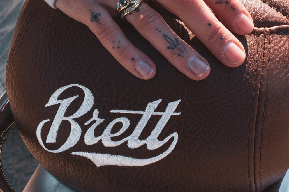 Custom lettering and visual identity for the Gentleman Driver eyewear collection.