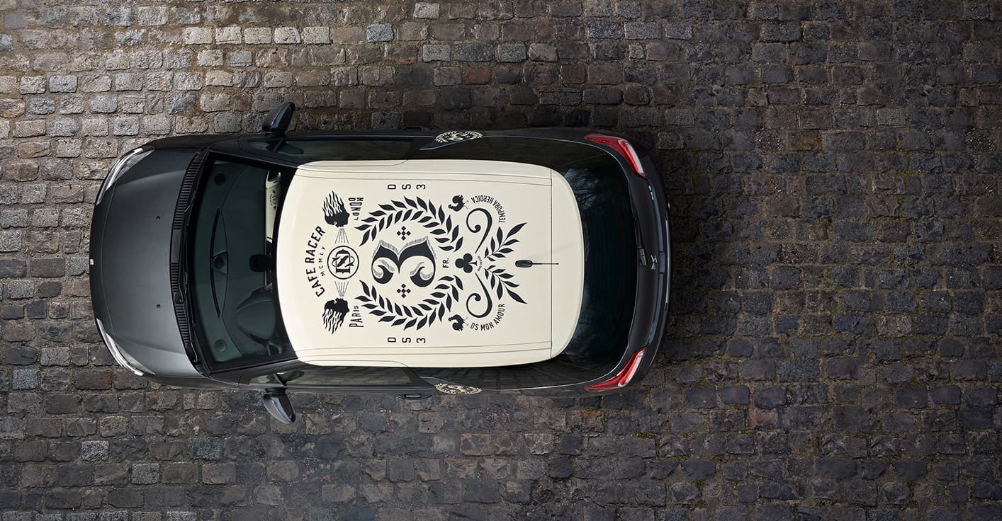 DS3 Café Racer limited edition - Full exterior automotive graphic wrap by BMD Design.