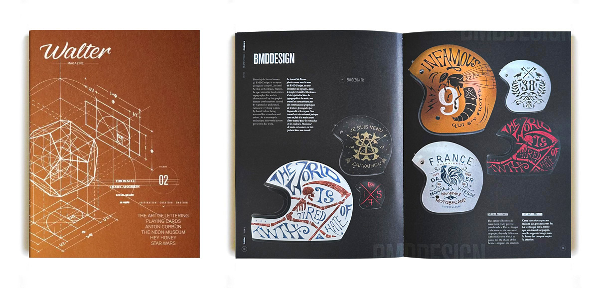 BMD Design — Feature in Walter Magazine, Mediafix, Fabien Barral
