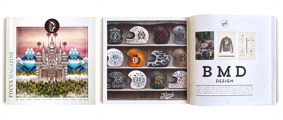 BMD Design — Feature in Focus Magazine N°70, France