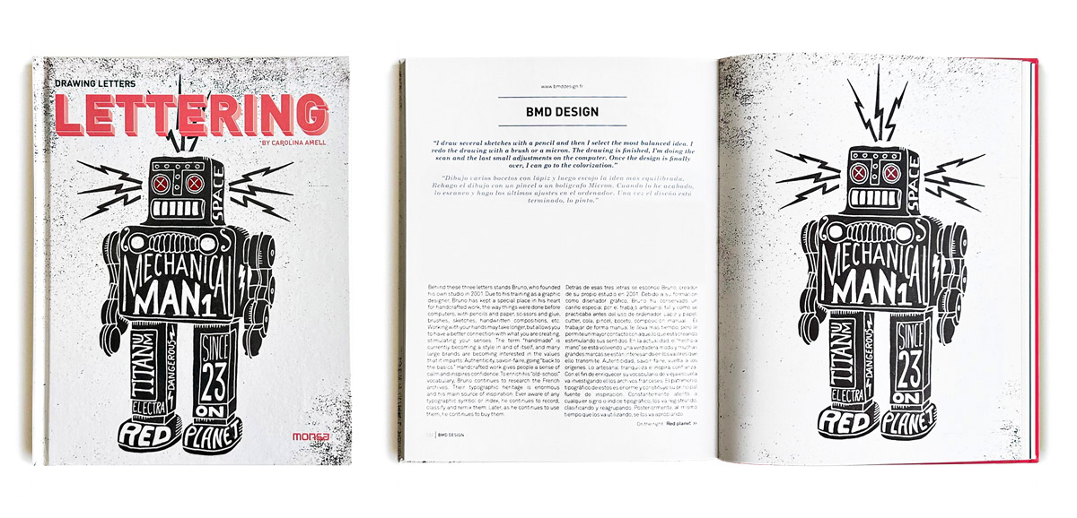 BMD Design — Feature in Lettering, Monsa, Carolina Amell, Spain