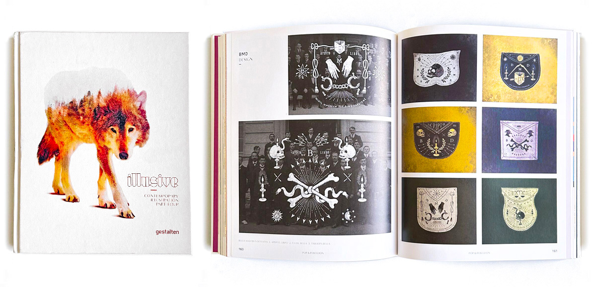 BMD Design — Feature in Illusive: Contemporary Illustration, Gestalten, Germany