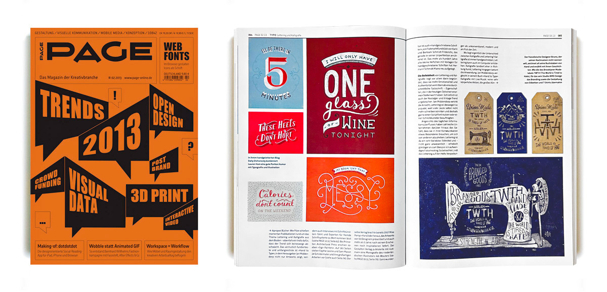 BMD Design — Feature in Page Magazin, Germany