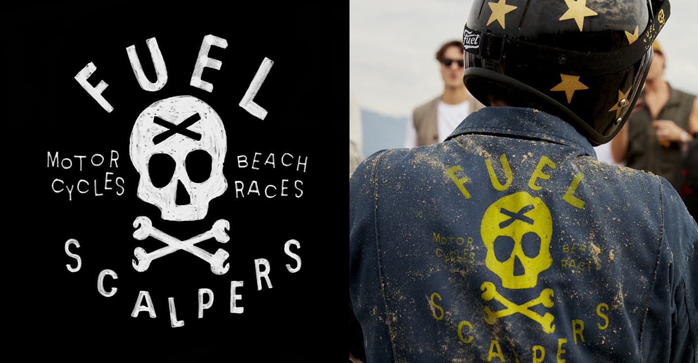 High-end graphic engineering for Fuel Motorcycles' primary visual identity.