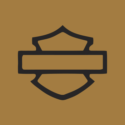 Vintage hand-drawn typography and iconic poster design for Harley Davidson USA by BMD Design