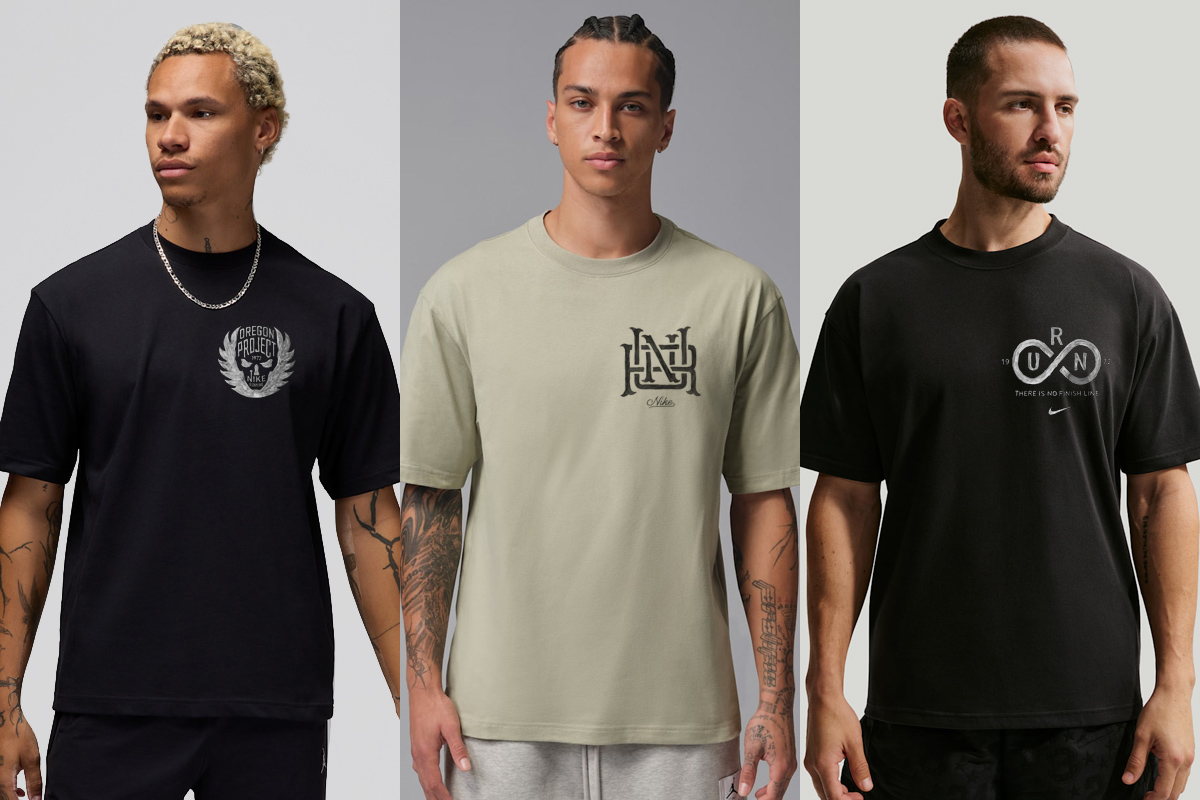Nike graphic tee collection by BMD Design for Nike Graphic Studio — handcrafted apparel design series