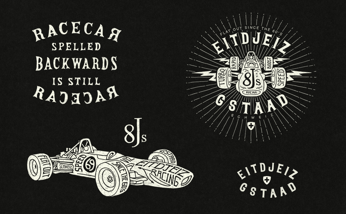 BMD Design, graphiste bordeaux, création logo pour 8JS Suisses