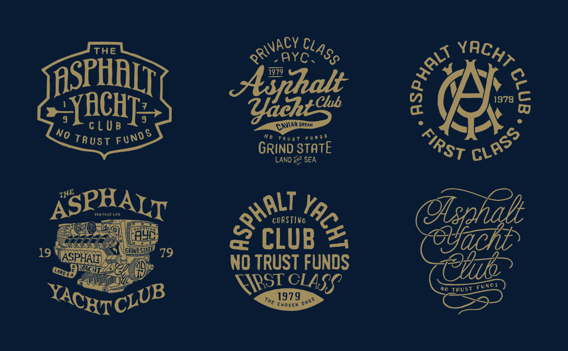 BMD Design, graphiste bordeaux, création logo pour Asphalt