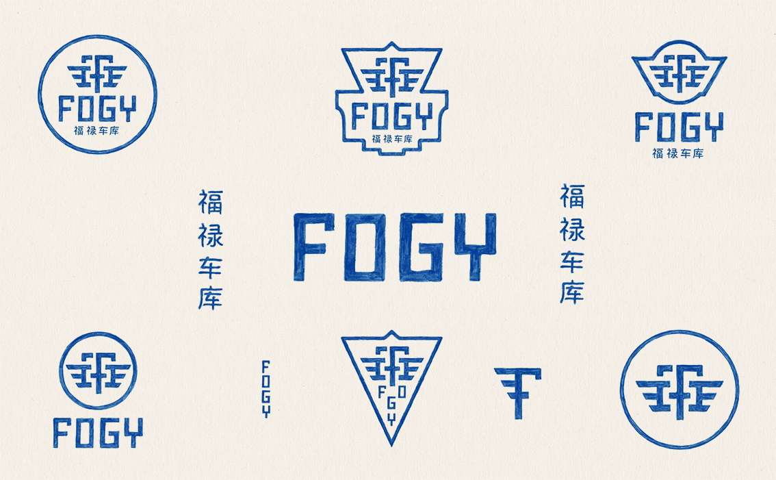 BMD Design, graphiste bordeaux, création logo pour Fogy Motorcycles