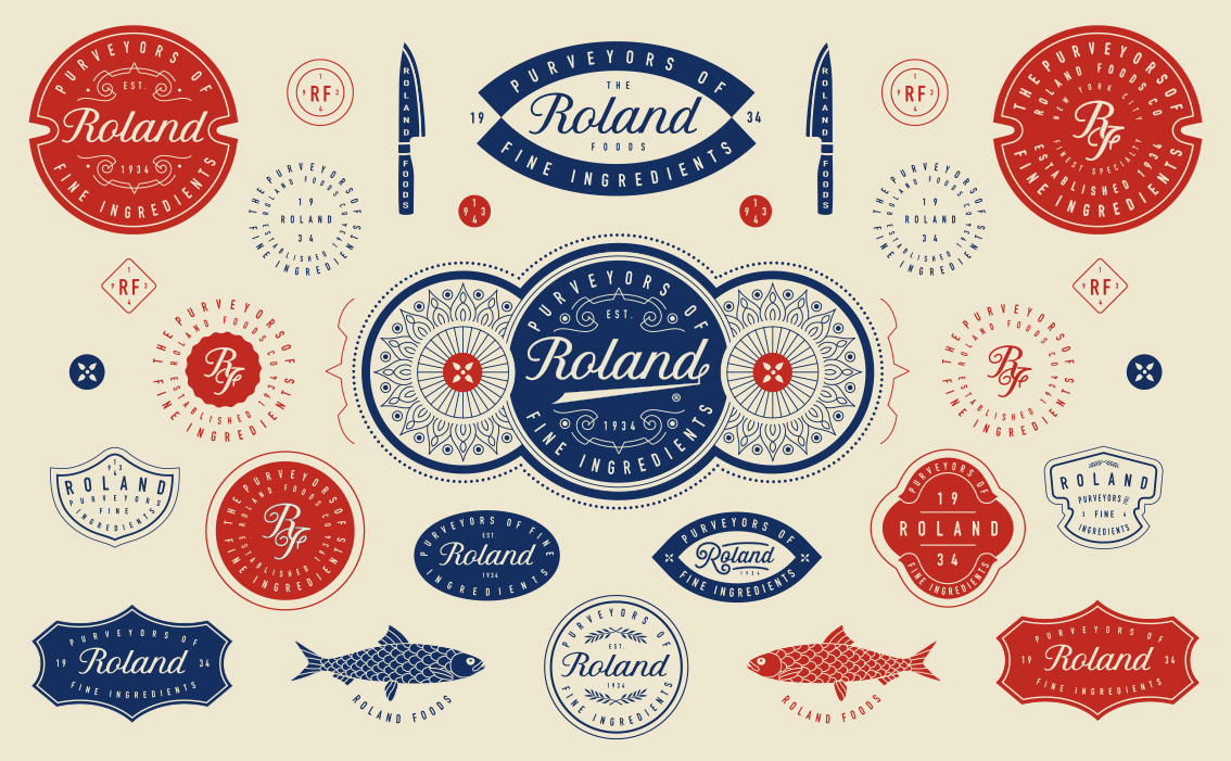 BMD Design, graphiste bordeaux, création logo pour Roland Foods