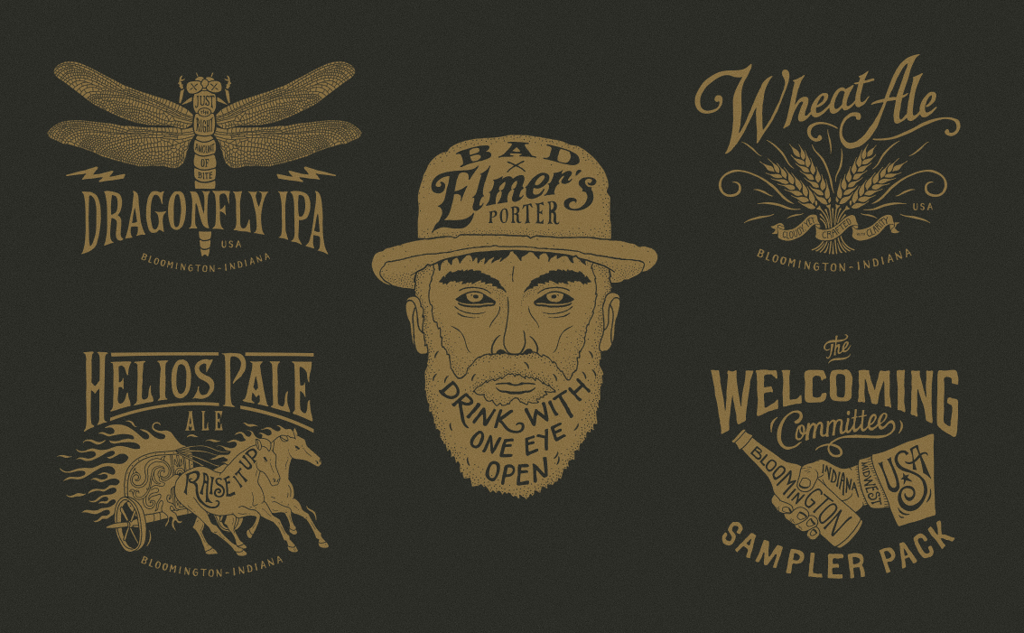 BMD Design, graphiste bordeaux, création logo pour Upland