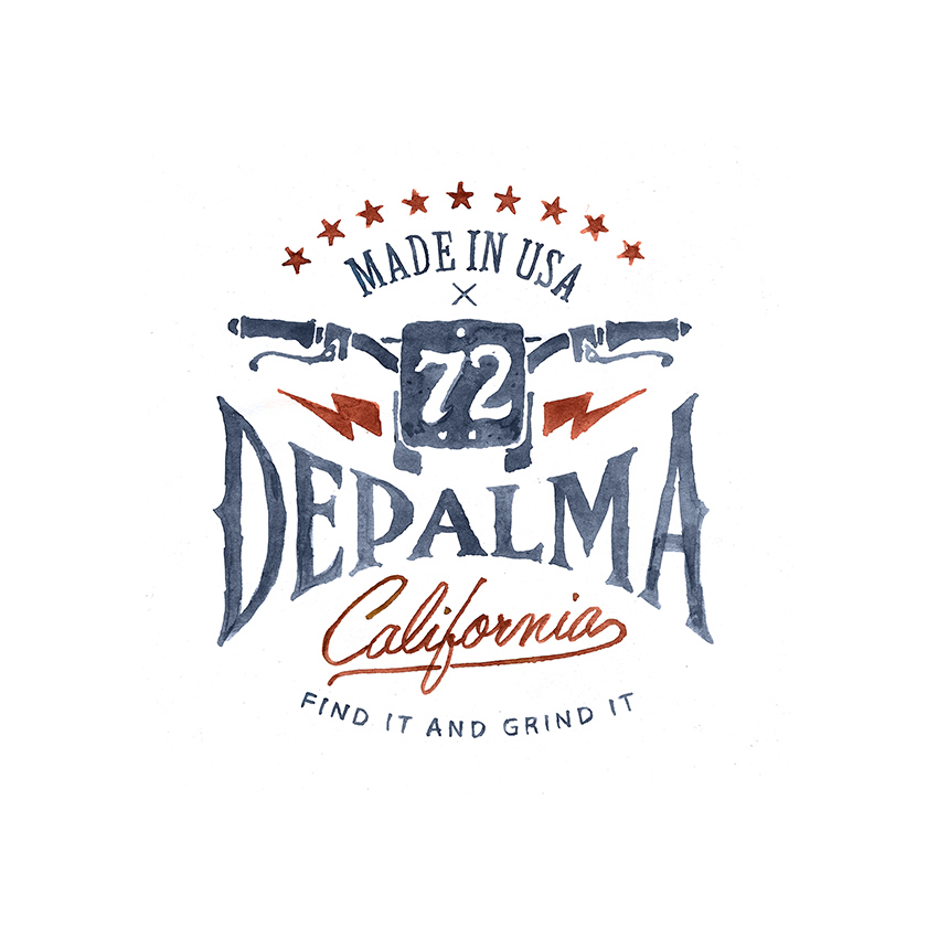 Bmd Design Artistic Watercolor 2 — Hand-drawn illustration — BMD Design