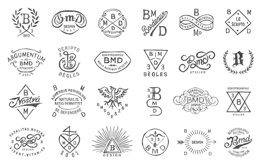 Bmd Design Crafted Sketch 3 — Vintage typography — BMD Design