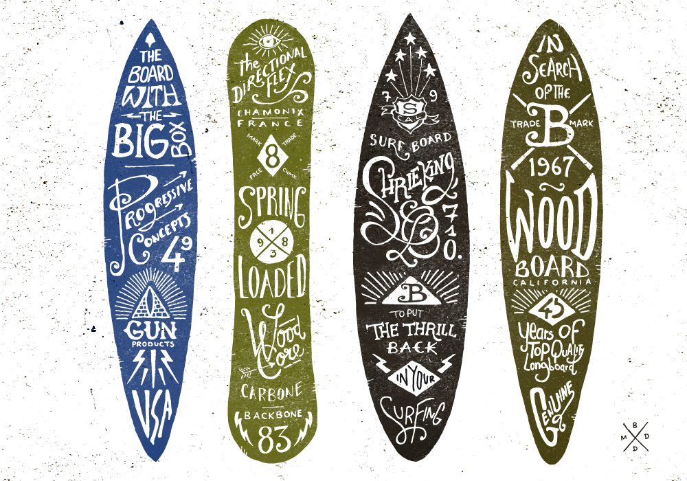 Bmd Design Crafted Studio — Vintage crafted logo — BMD Design