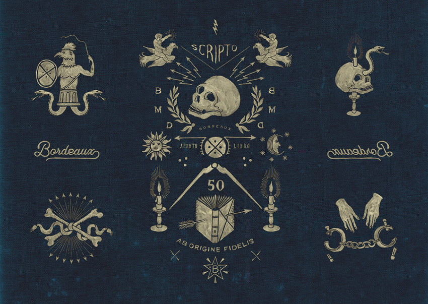 Bmd Design Hand Lettering Textured 3 — Bespoke lettering — BMD Design