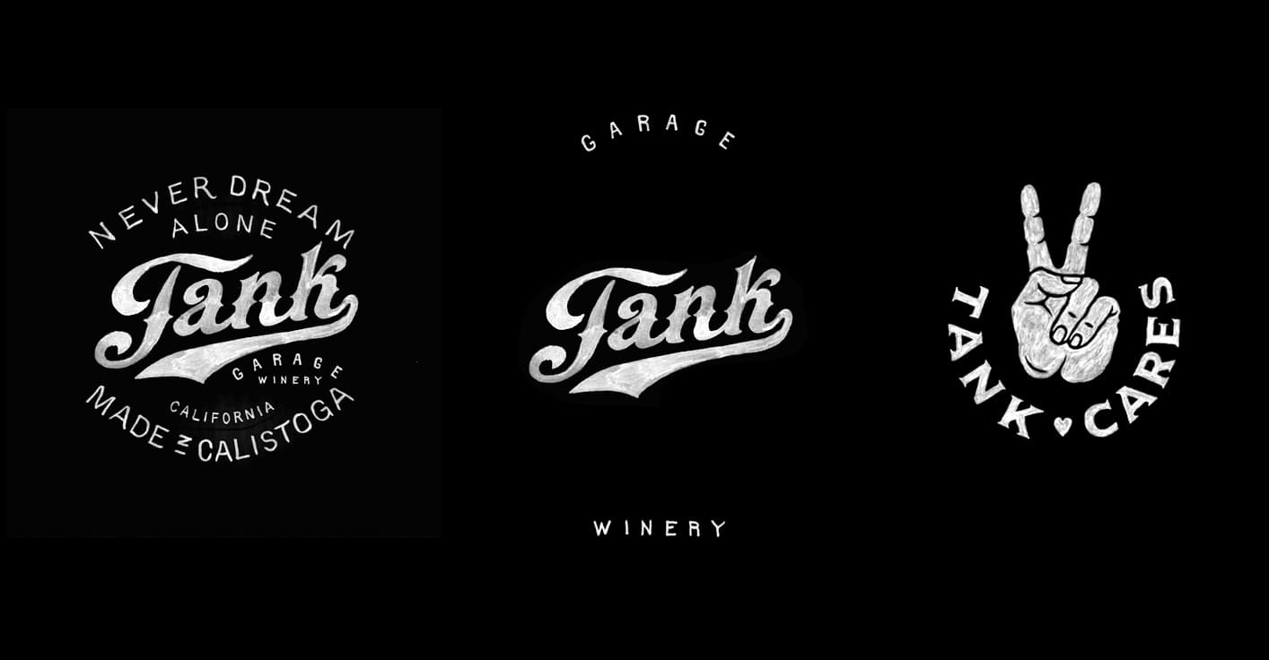 Unique visual storytelling blending rock 'n' roll spirit with premium winemaking.