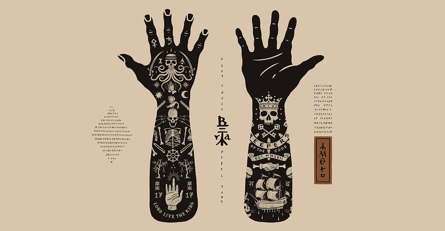 Authentic 17th-century inspired graphic compositions for high-end gaming.